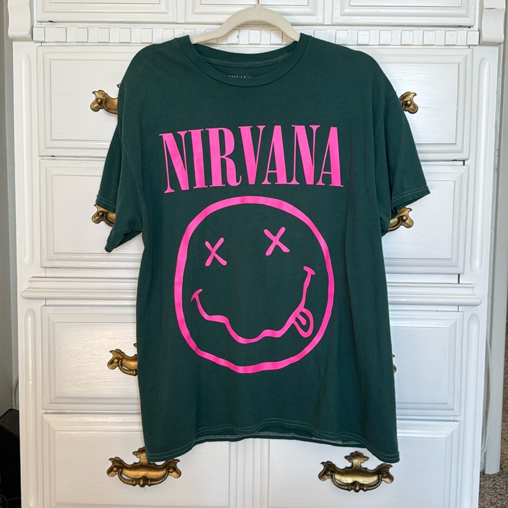 Nirvana 100% cotton shirt size large